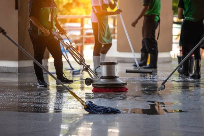 LMSG cleaning services and materials